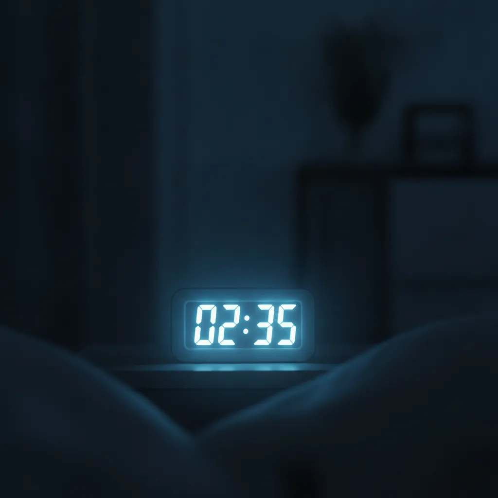 Chiffres lumineux 555 sur un écran sombre, halo diffus autour de l'affichage.